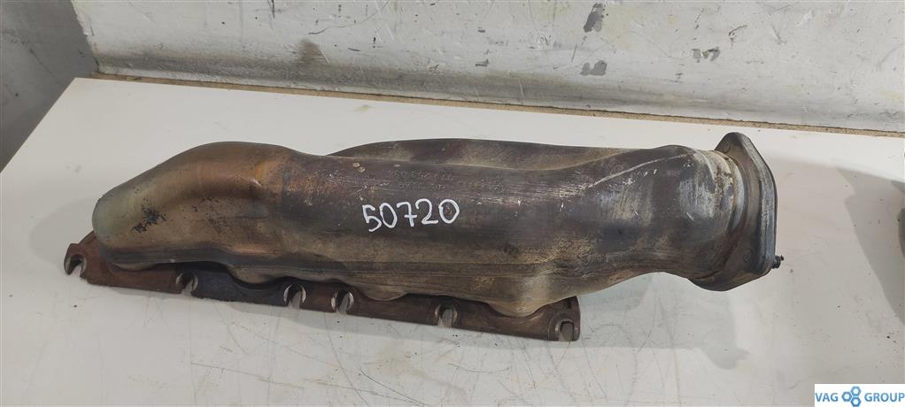 коллектор выпускной Audi Q7 4L 2007, 4.2 л., бензин, внедорожник 5 дв., BAR, 079253034AH, . - фото №1