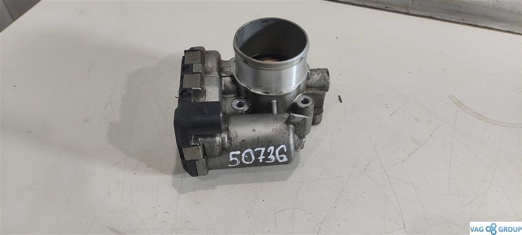 заслонка дроссельная Volvo S60 2 поколение 2011, 1.6 л., бензин, седан, B4164T, 7S7G9F991CA, 0280750535 - фото №1