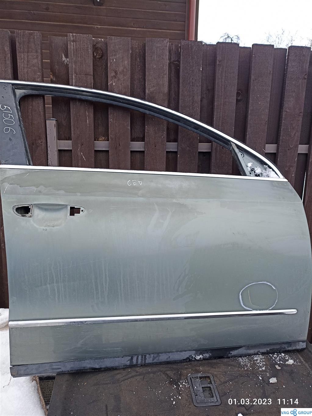 дверь передняя правая Volkswagen Passat B6 2006, 1111111111111, . - фото №1