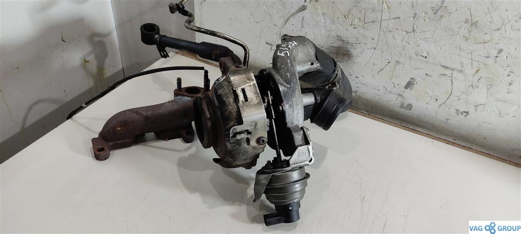 турбина Volkswagen Passat B7 2013, 1.6 л., TDi, дизель, седан, 03L253016T, CAYC, CAYB, CAYA, 03L253016TX - фото №1