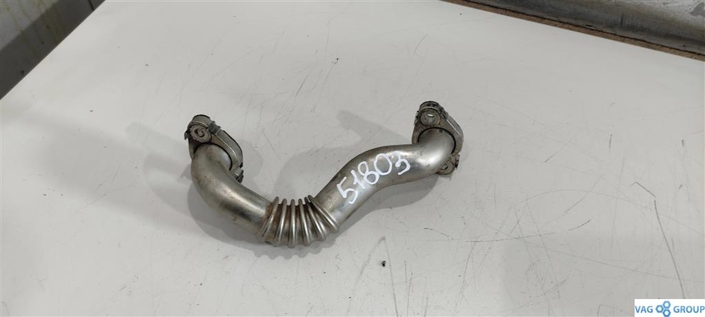 трубка системы рециркуляции EGR Volkswagen Passat B6 2009, 1.6 л., TDi, дизель, седан, CAY, 03L131521Q, CLN, . - фото №1