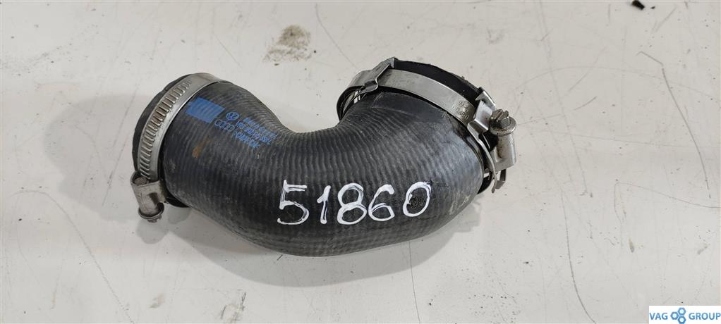 патрубок (трубопровод, шланг) Volkswagen Sharan 2 поколение 2012, 1.4 л., TSI, бензин, минивэн, 1K0145838L, CAVD, CNWA, . - фото №1