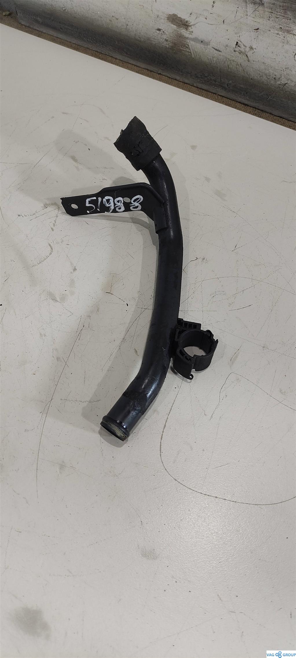 трубка охлаждающей жидкости Volkswagen Passat B7 2013, 1.6 л., TDi, дизель, универсал, 03L122157K, 03L122157R, 03L121157Q, CFFB, CFGB, CAYC, CLLA, CFGC, 5N0122051AS, CCFA - фото №1