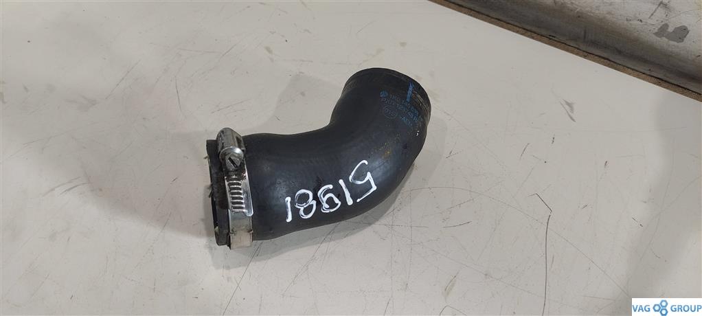 патрубок интеркулера Volkswagen Passat B7 2013, 1.6 л., TDi, дизель, универсал, CAY, BKC, BXE, 1K0145838AF, . - фото №1