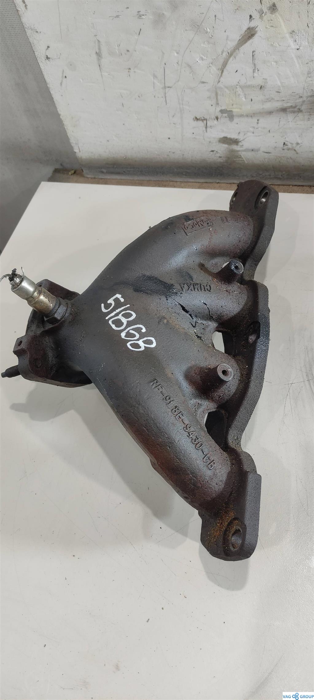 коллектор выпускной Ford Mondeo 5 поколение 2017, 2.5 л., бензин, седан, 9L8E9430CB, DURATEC, . - фото №1