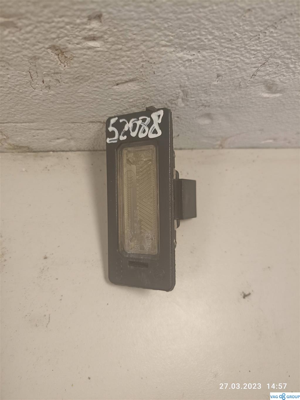 подсветка номера Audi A4 B8/8K 2010, седан, 8T0943021, . - фото №1