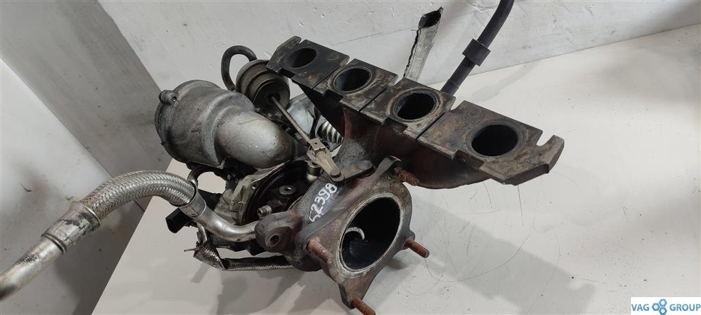 турбина Volkswagen Passat B6 2006, 2.0 л., бензин, седан, 06F145701E, 06F145701C, 06F145701H, 06F145701F, BPY, AXX, BWA, 06F145701D, 06F145701G - фото №1