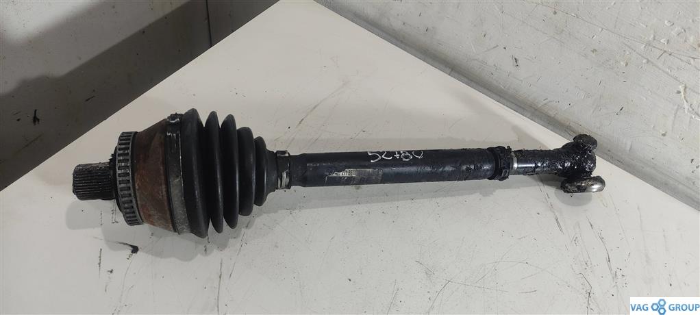 полуось передняя левая (приводной вал, ШРУС) Audi A4 B6 2003, 1.8 л., бензин, седан, BPG, 8E0407271BE, AWA, AUK, BBJ, BWE, BFB, BWT, BGB, BYK, BDG, . - фото №1