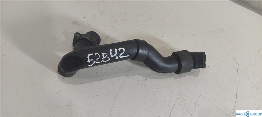 патрубок (трубопровод, шланг) Volkswagen Golf 4 поколение 2001, 1.8 л., бензин, хетчбэк 5 дв., AGU, 06A103221BH, . - фото №1
