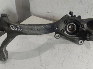 кулак поворотный левый Audi A6 4F/C6 2006, 2.0 л., TFSI, бензин, седан, 4F0407257, ASB, BNG, BMK, BPP, BSG, .