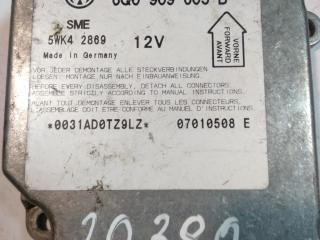 блок AirBag Volkswagen Passat B5 1998, 1.9 л., TDi, дизель, седан, 6Q0909605B, .