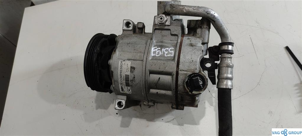 компрессор кондиционера Volkswagen Jetta 5 поколение 2006, 2.0 л., FSI, бензин, седан, BVZ, 1K0820859P, BSE, BVY, BPY, BLR, BLY, 1K0820803S, 1K0820859M, 1K0820859S, 1K0820803L, 1K0820859F, 1K0820803N, 1K0820803F, 1K0820859E, 5N0820803C, 1K0820803P, 5N0820803A, 1K0820859T, 1K0820859C, 5Q0820803E, BWA, 5N0820803, 5N0820803H, 890632, 1K0820803C, 1K0820859D, 1K0820803E, BSF, 5K0820803H, 1K0820808DX, 1K0820808FX, 5K0820803J, 1K0820803QX, 1K0820808A, 1K0820808BX, 1K0820859H, 1K0820859N, 5K0820803, 5K0820803C, 5K0820803E, 5K0820803G, 5K0820803L, 5Q0820803J, 5Q0820803N, 5Q0820803R, 8J0260805A, 699357 - фото №1