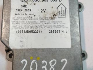 блок AirBag Volkswagen Passat B5 1998, 1.9 л., TDi, дизель, седан, 6Q0909605B, .