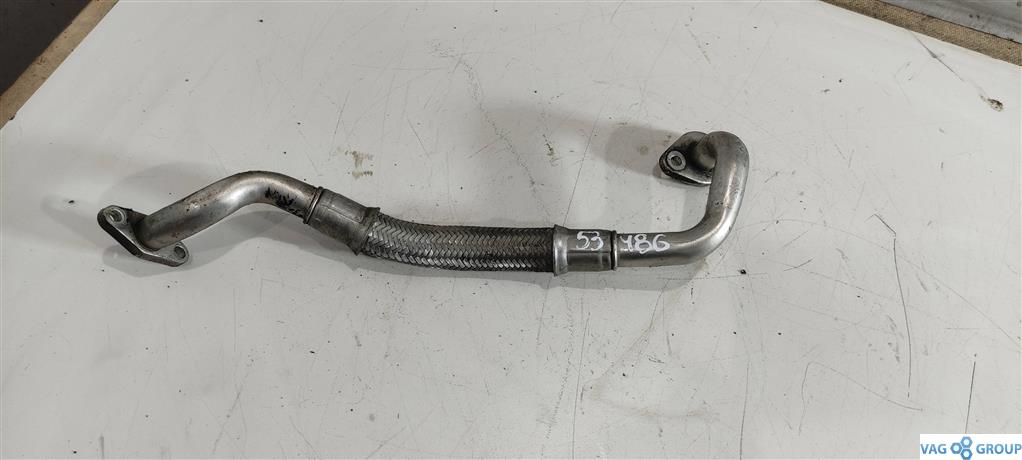 масляная трубка турбины Volkswagen Passat B6 2007, 2.0 л., бензин, седан, BPY, 06F145735D, AXX, BWA, BZC, BYD, BHZ, . - фото №1