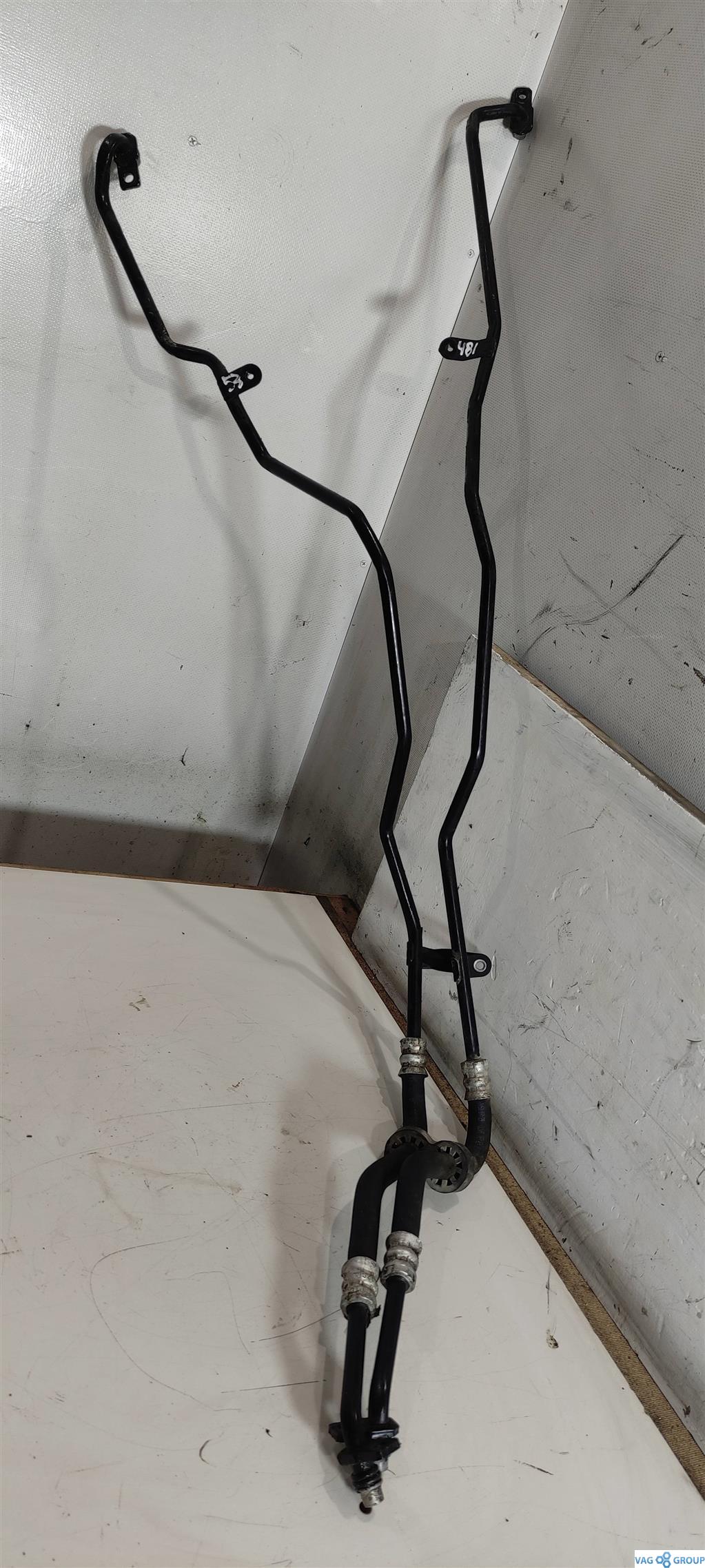 шланг (трубка) АКПП Volkswagen Touareg 2 поколение 2012, бензин, BHK, 7P0317801D, . - фото №1