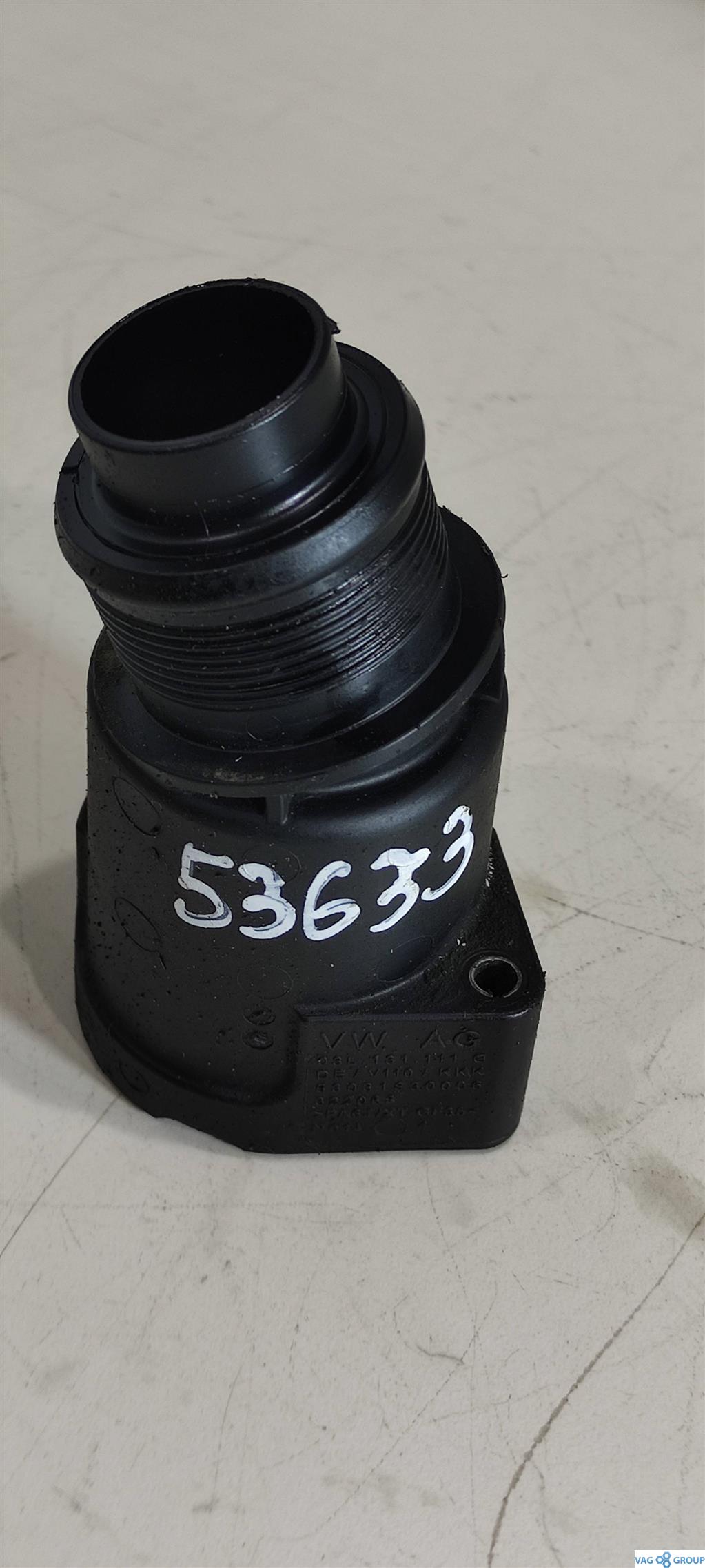 патрубок турбины Volkswagen Passat B7 2013, 2.0 л., TDi, бензин, седан, CBA, 03L131111G, CBB, CFF, CBD, . - фото №1