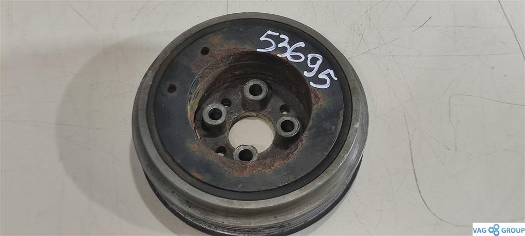 шкив коленвала Volkswagen Caddy 2 поколение 1999, 1.9 л., TDi, дизель, фургон, ALH, 038105243, AYQ, . - фото №1