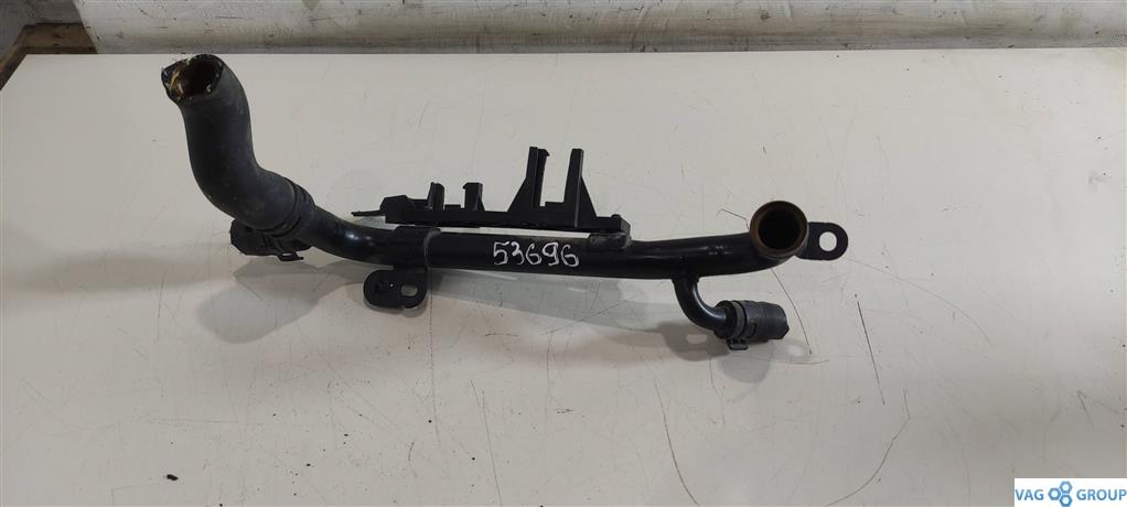 трубка охлаждающей жидкости Volkswagen Jetta 5 поколение 2006, 2.0 л., бензин, седан, BPY, BPJ, BWE, 06F121065H, BUL, . - фото №1