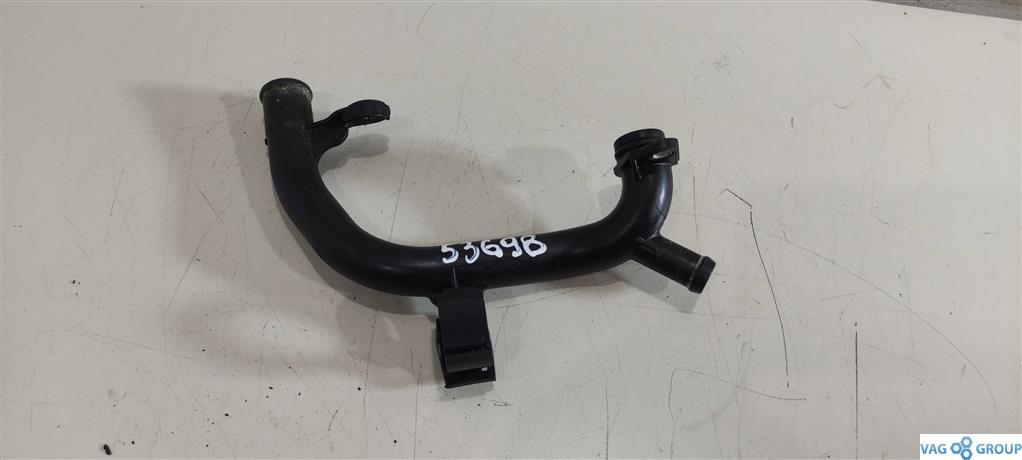 трубка охлаждающей жидкости Volkswagen Passat CC 1 поколение 2010, 2.0 л., TFSI, бензин, седан, 3C0122073FC, 06J121065F, CAWB, CCTA - фото №1