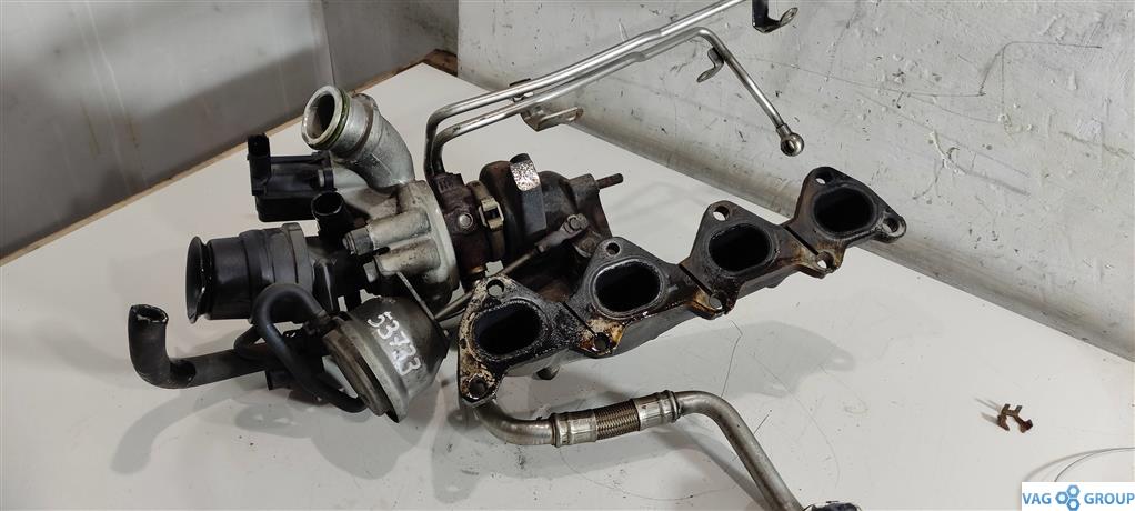 турбина Volkswagen Passat B6 2009, 1.4 л., TSI, бензин, седан, 03C145701R, 03C145702A, 03C145702L, 03C145702C, CAXA - фото №1