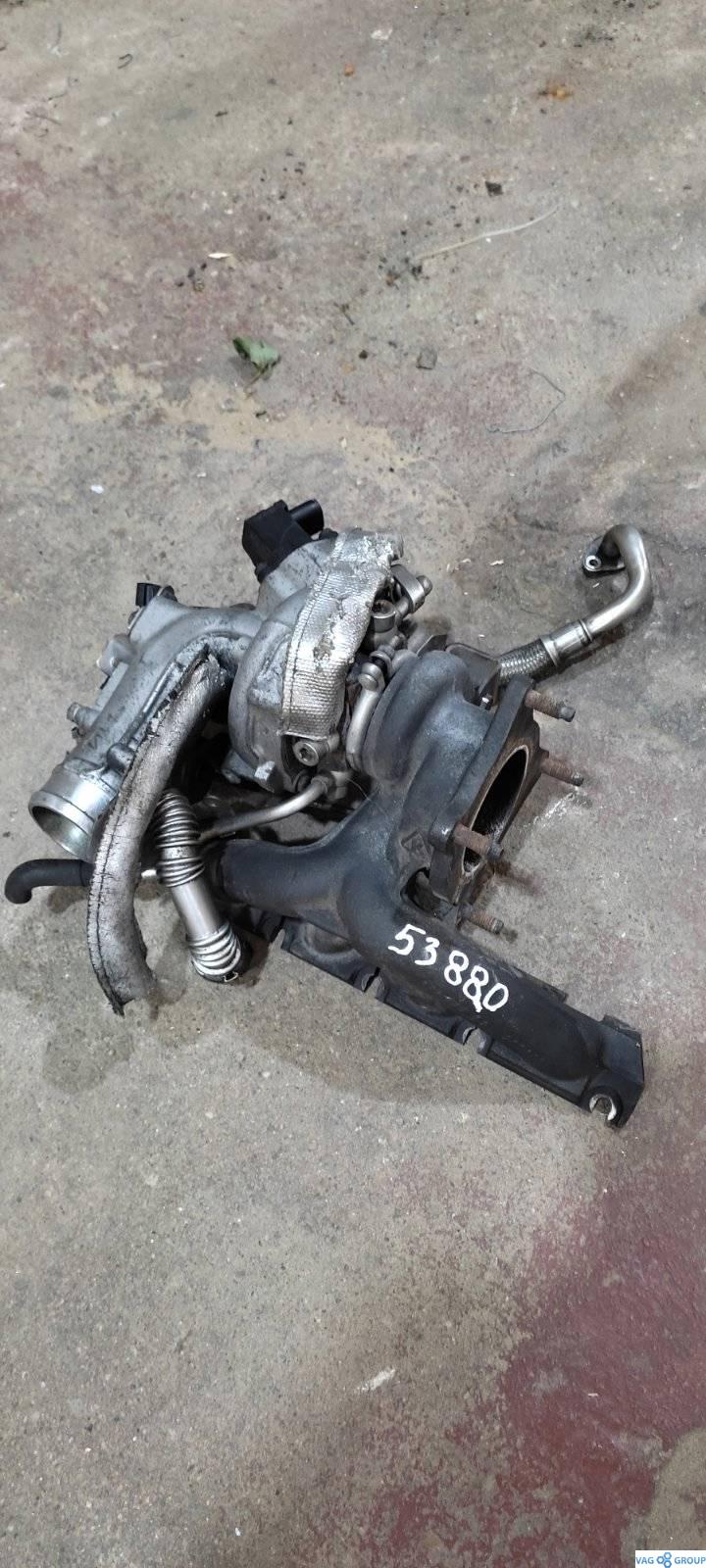 турбина Volkswagen Jetta 5 поколение 2006, 2.0 л., седан, 06F145701E, 06F145701C, 06F145701H, 06F145701F, 06F145701D, 06F145701G, . - фото №1