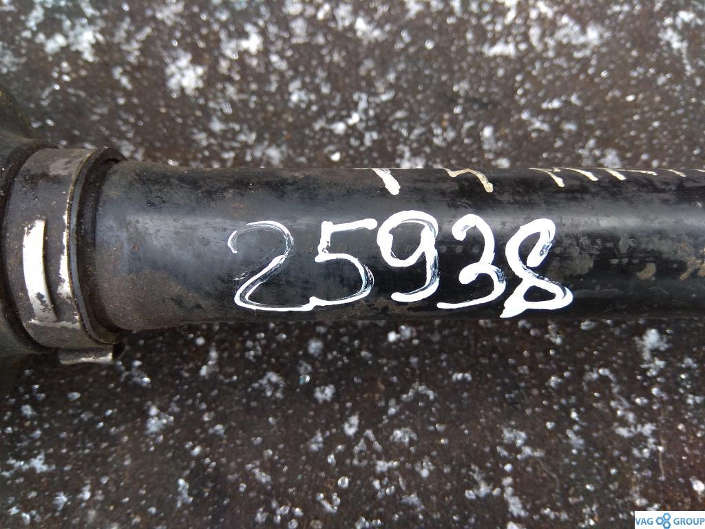 полуось передняя правая (приводной вал, ШРУС) Volkswagen Transporter T5 2006, 2.5 л., TDi, дизель, фургон, 701407271M, AEU, 701407449FX, 701407451X, JZW407409FX - фото №1