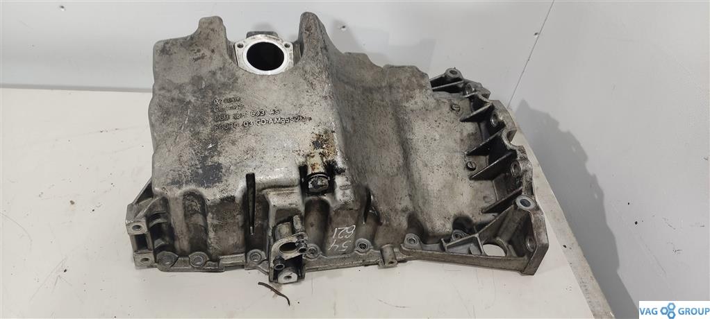 масляный поддон Audi A4 B7 2006, 2.0 л., TFSI, бензин, седан, 06B103603AS, BPG, BPJ, BWE, BWT, BGB, BUL, BYK, . - фото №1