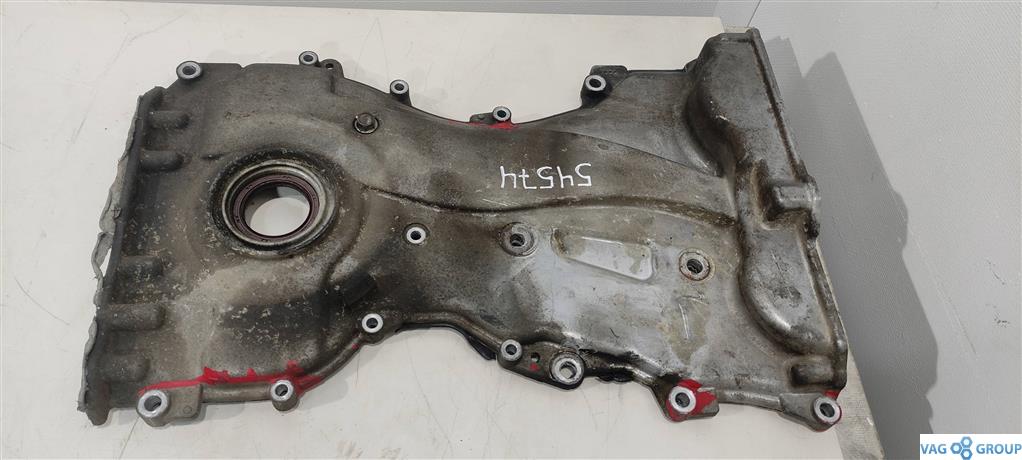 крышка двигателя передняя Kia Optima 3 поколение 2012, 2.4 л., бензин, седан, G4KJ, 213502G002, . - фото №1