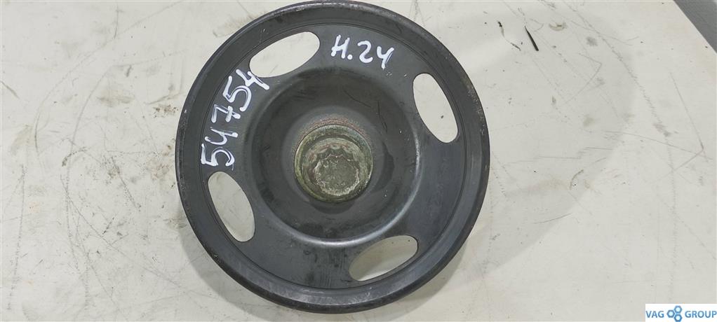 шкив коленвала Volkswagen Polo 4 поколение 2003, 1.2 л., TSI, бензин, минивэн, BME, 03D105255D, AZQ, BMD, AWY, . - фото №1