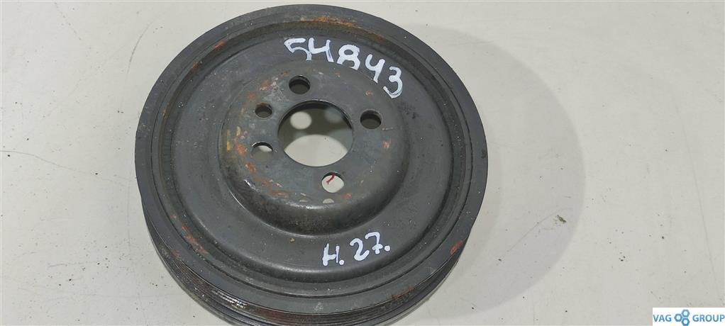 шкив коленвала Volkswagen Passat B6 2009, 1.6 л., TDi, дизель, седан, CAY, 038105243M, . - фото №1