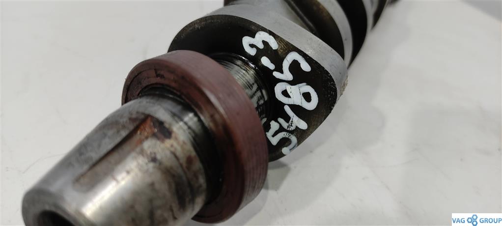 распредвал Volkswagen Transporter T5 2007, 1.9 л., TDi, дизель, микроавтобус, BRS, AVF, AVB, BDJ, AXB, AXC, BRR, BMP, AWX, BDK, BXE, BPW, BLS, BKE, BMM, BJB, BSU, BST - фото №1