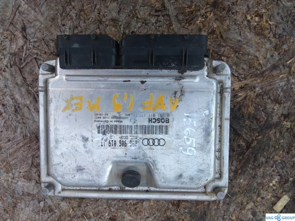 блок управления двигателем Audi A4 B6 2003, 1.9 л., TDi, дизель, седан, 036906019JT, AVF, . - фото №1