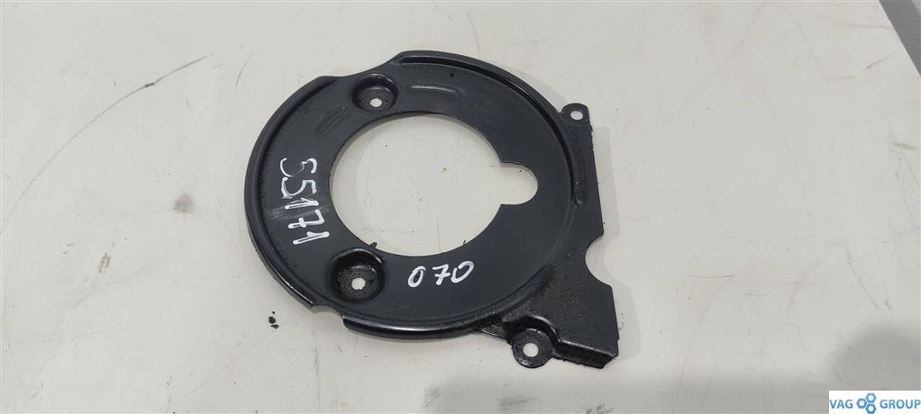 защита (кожух) ремня ГРМ Volkswagen Passat B6 2007, 1.9 л., TDi, бензин, седан, BKC, BMP, 038109175, BXE, BLS, BMR, BKP, BMA, BVE, BWV, BUZ, 06A109175F - фото №1