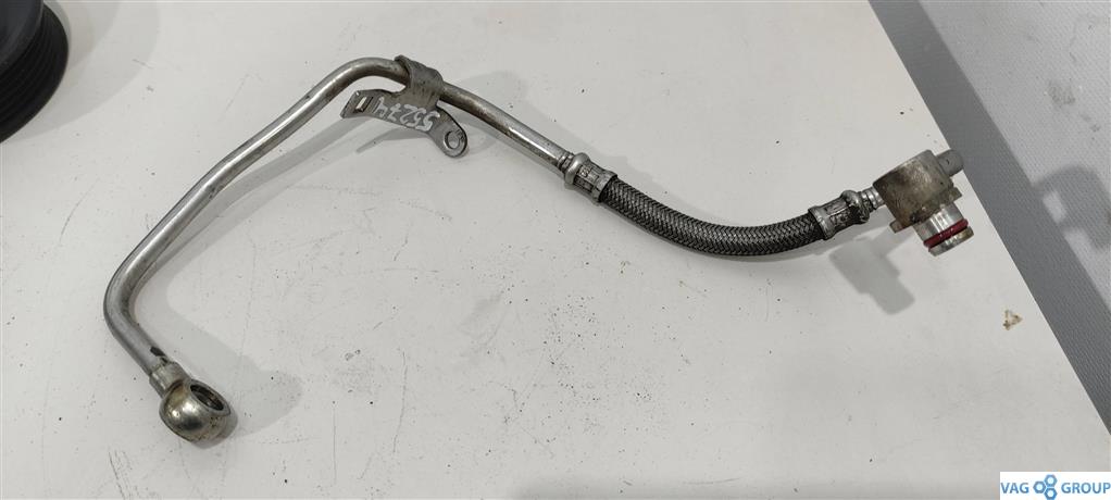 масляная трубка турбины Volkswagen Passat B6 2007, 1.8 л., бензин, седан, 06J145771, BYT, BZB, CGY, 06J145771D - фото №1