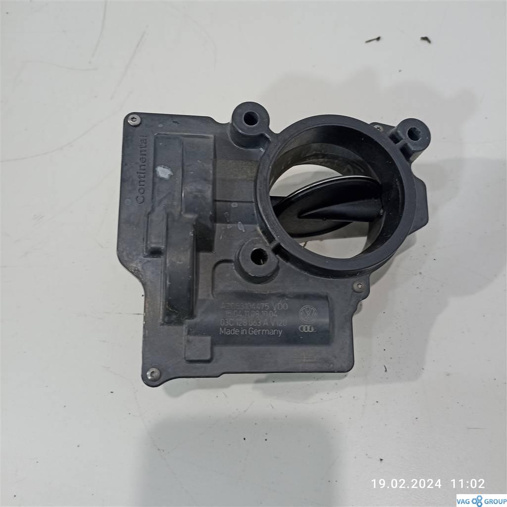 заслонка дроссельная Volkswagen Passat B6 2009, 1.4 л., TSI, BLG, BMY, 03C128063A, 03C128063B, CDGA, CAVD, CNWA, CTHA, CTHE, CAVE, . - фото №1