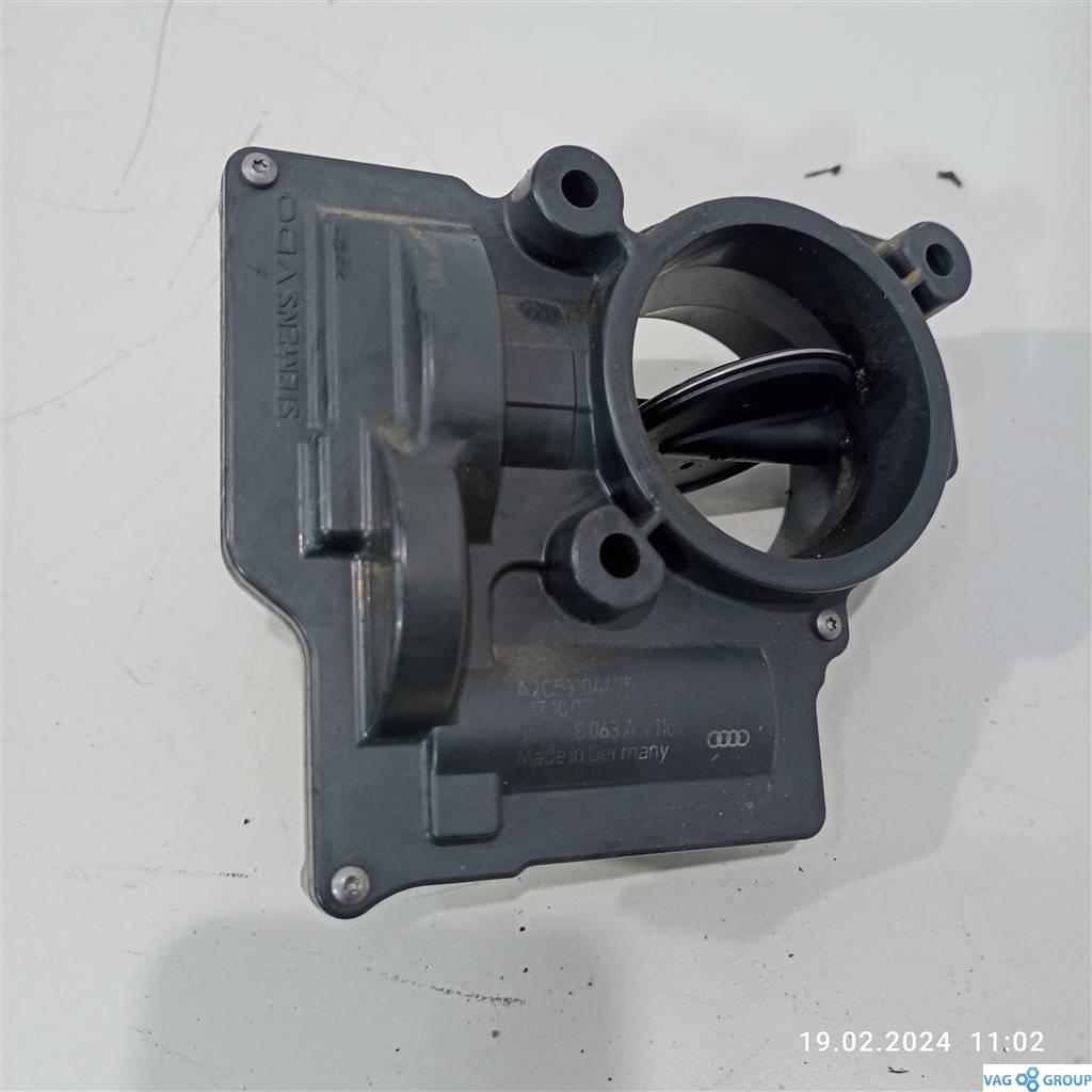 заслонка дроссельная Volkswagen Golf 6 поколение 2010, 1.4 л., TSI, BLG, BMY, 03C128063A, 03C128063B, CDGA, CAVD, CNWA, CTHA, CTHE, CAVE, . - фото №1