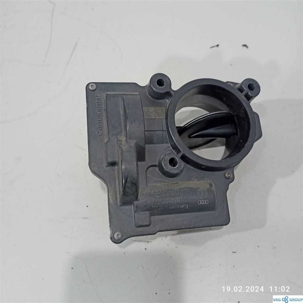 заслонка дроссельная Volkswagen Golf 6 поколение 2010, 1.4 л., TSI, BLG, BMY, 03C128063A, 03C128063B, CDGA, CAVD, CNWA, CTHA, CTHE, CAVE, . - фото №1