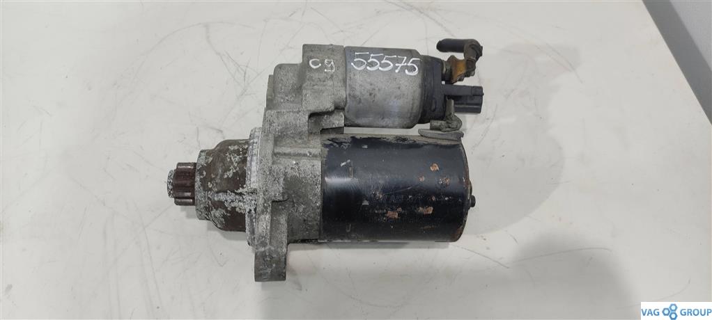 стартер Audi A1 8X 2013, 1.2 л., TFSI, бензин, хетчбэк 5 дв., 02T911023R, BLP, BAG, BME, BTS, AZQ, 02T911023S, BBM, CAYC, BXV, BLF, BAH, BXW, BKY, CGPB, BBY, CFWA, 02T911024N, AUB, BBZ, CBZA, CJLB, CBZB, CNKA, CHFA, . - фото №1