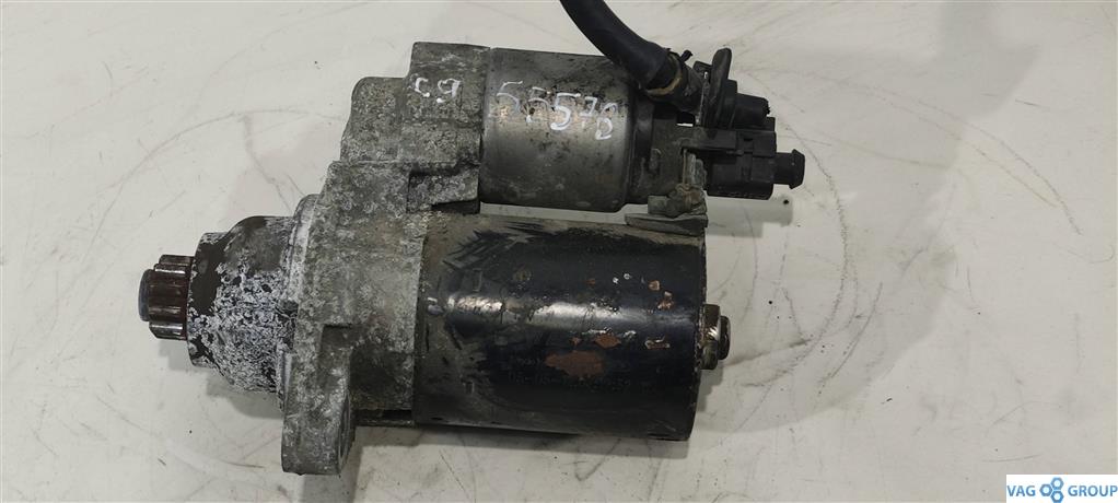 стартер Audi A1 8X 2013, 1.2 л., TFSI, бензин, хетчбэк 5 дв., 02T911023R, BLP, BAG, BME, BTS, AZQ, 02T911023S, BBM, CAYC, BXV, BLF, BAH, BXW, BKY, CGPB, BBY, CFWA, 02T911024N, AUB, BBZ, CBZA, CJLB, CBZB, CNKA, CHFA, . - фото №1