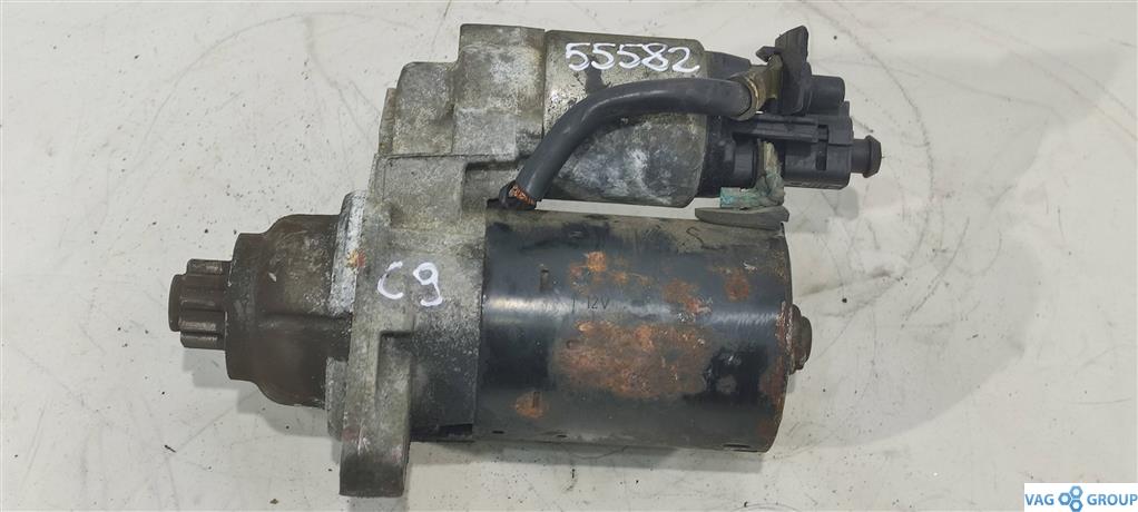 стартер Audi A1 8X 2013, 1.2 л., TFSI, бензин, хетчбэк 5 дв., 02T911023R, BLP, BAG, BME, BTS, AZQ, 02T911023S, BBM, CAYC, BXV, BLF, BAH, BXW, BKY, CGPB, BBY, CFWA, 02T911024N, AUB, BBZ, CBZA, CJLB, CBZB, CNKA, CHFA, . - фото №1