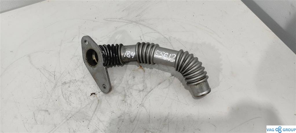 трубка системы рециркуляции EGR Audi A4 B7 2006, 2.0 л., бензин, седан, BPJ, BWE, 06D103213G, BWT, BGB, BUL, BYK, . - фото №1