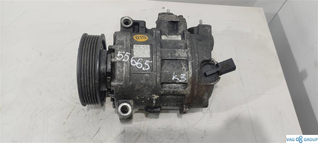 компрессор кондиционера Volkswagen Jetta 5 поколение 2006, 2.0 л., FSI, бензин, седан, BVZ, 1K0820859P, BSE, BVY, BPY, BLR, BLY, 1K0820803S, 1K0820859M, 1K0820859S, 1K0820803L, 1K0820859F, 1K0820803N, 1K0820803F, 1K0820859E, 5N0820803C, 1K0820803P, 5N0820803A, 1K0820859T, 1K0820859C, 5Q0820803E, BWA, 5N0820803, 5N0820803H, 890632, 1K0820803C, 1K0820859D, 1K0820803E, BSF, 5K0820803H, 1K0820808DX, 1K0820808FX, 5K0820803J, 1K0820803QX, 1K0820808A, 1K0820808BX, 1K0820859H, 1K0820859N, 5K0820803, 5K0820803C, 5K0820803E, 5K0820803G, 5K0820803L, 5Q0820803J, 5Q0820803N, 5Q0820803R, 8J0260805A, 699357 - фото №1