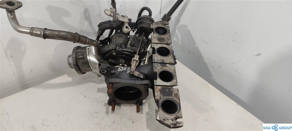 турбина Audi A6 4F/C6 2006, 2.0 л., бензин, седан, BPG, 06D145701J, 06D145701E, BPJ, BWE, 06D145701G, 06D145701H, 06D145701C, 06D145701B, BGB, BUL, BYK, 06D145701F - фото №1