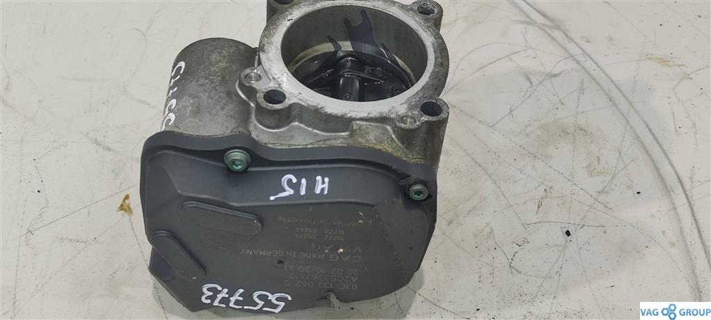 заслонка дроссельная Volkswagen Passat B6 2009, 1.4 л., TSI, бензин, седан, 03C133062C, 03C133062S, 03C133062T, CAXA, CMSA, CGGA, CMSB - фото №1