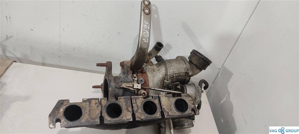 турбина Volkswagen Passat B6 2006, 1.8 л., бензин, седан, CDA, BZB, 06J145701J, . - фото №1