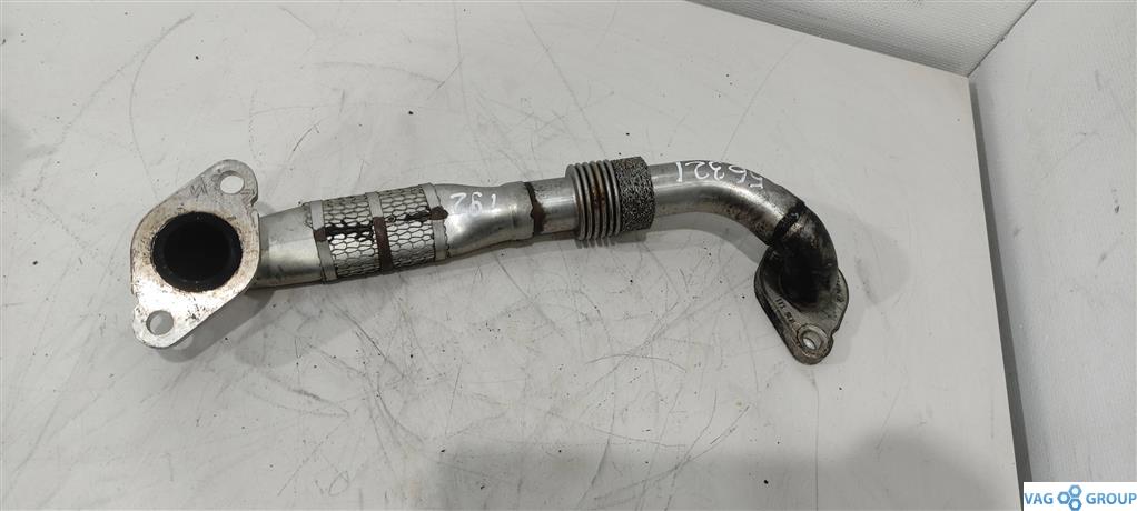 трубка системы рециркуляции EGR Audi A6 4F/C6 2006, 2.0 л., TDi, дизель, седан, BRD, BRE, 03G131521AH, BLB, BNA, BRF, BVG, BVF, BVA, . - фото №1
