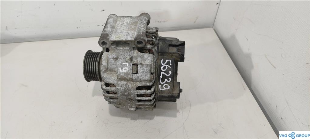 генератор Audi A4 B7 2006, 1.8 л., бензин, седан, ALT, BPJ, BWE, 06D903016A, BGB, . - фото №1