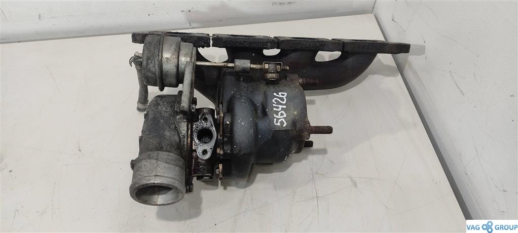 турбина Audi A4 B6 2000, 1.8 л., бензин, седан, AWT, AWM, 058145703J, ANB, APU, AEB, BFB, 058145703N, ARK - фото №1