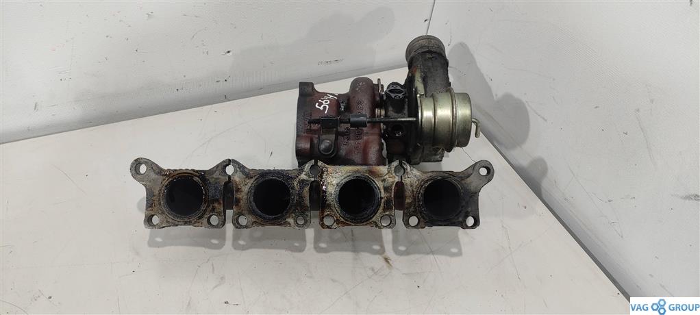 турбина Audi A4 B6 2000, 1.8 л., бензин, седан, AWT, AWM, 058145703J, ANB, APU, AEB, BFB, 058145703N, ARK, . - фото №1