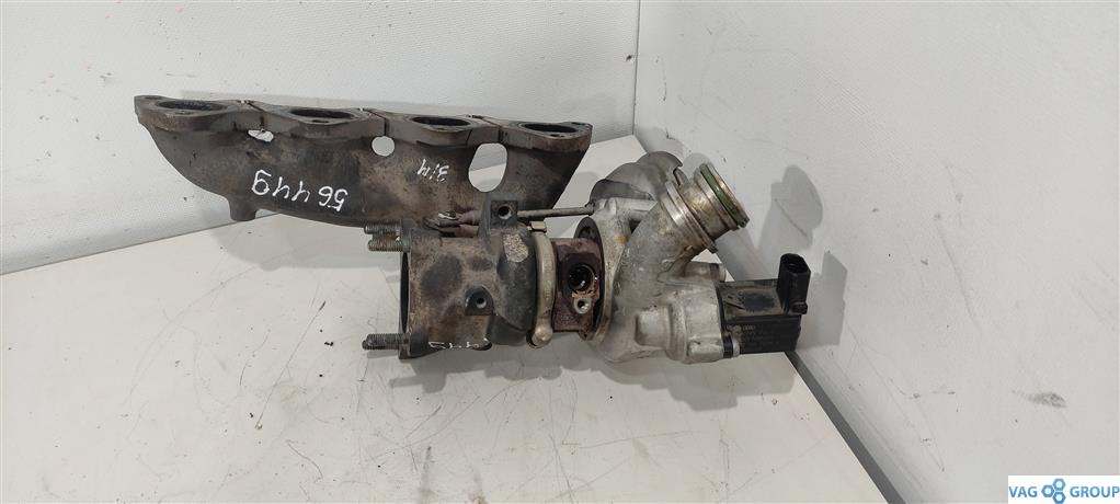 турбина Volkswagen Tiguan 1 поколение 2009, 1.4 л., TSI, внедорожник 5 дв., 03C145701R, 03C145702A, 03C145702L, 03C145702C, . - фото №1